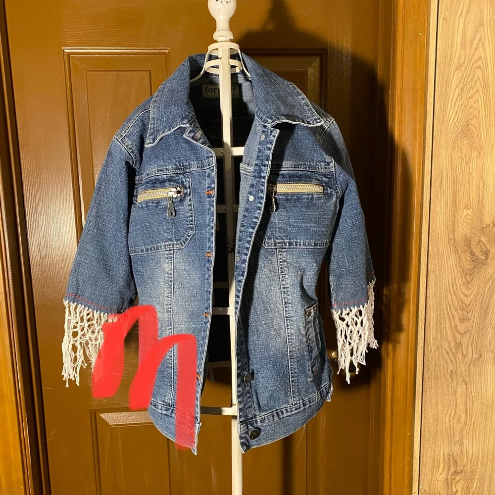 Custom denim jacket